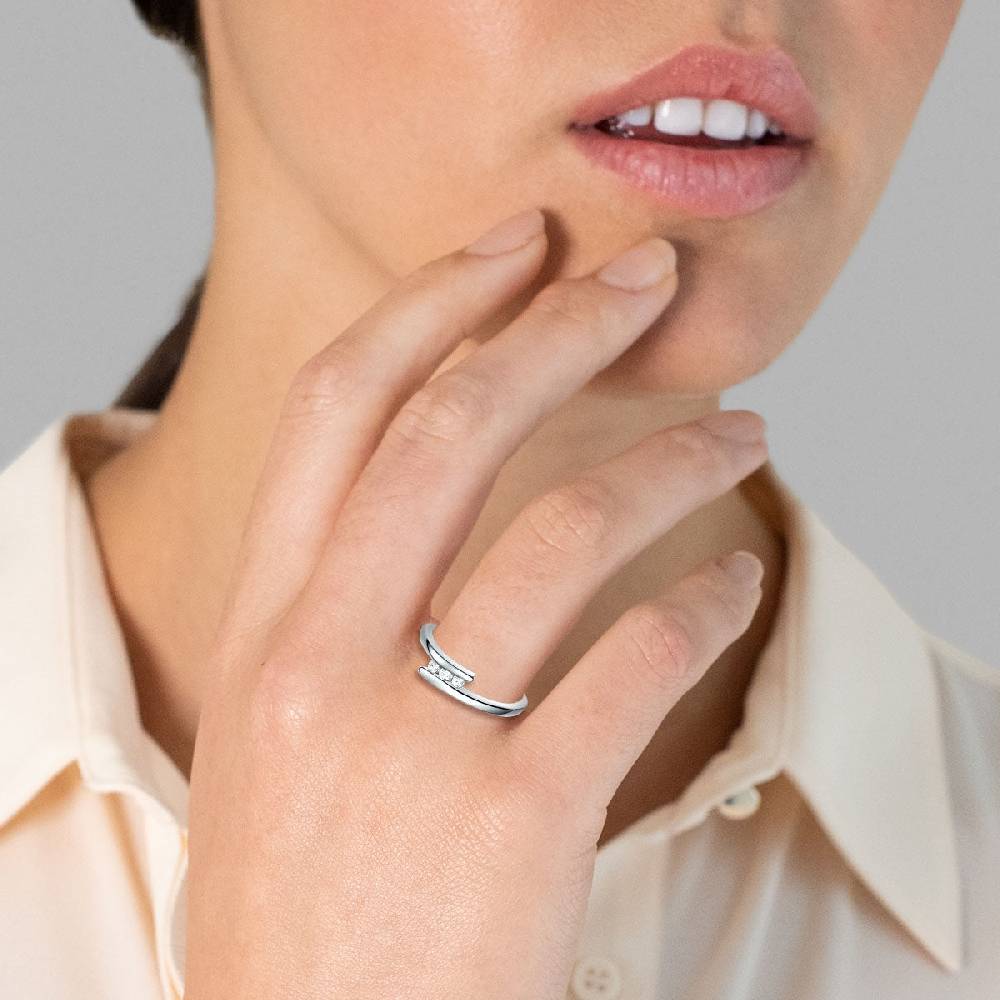 Rafaela Donata Ring Sterling Silber Zirkonia weiß Kostenloser Versand international
