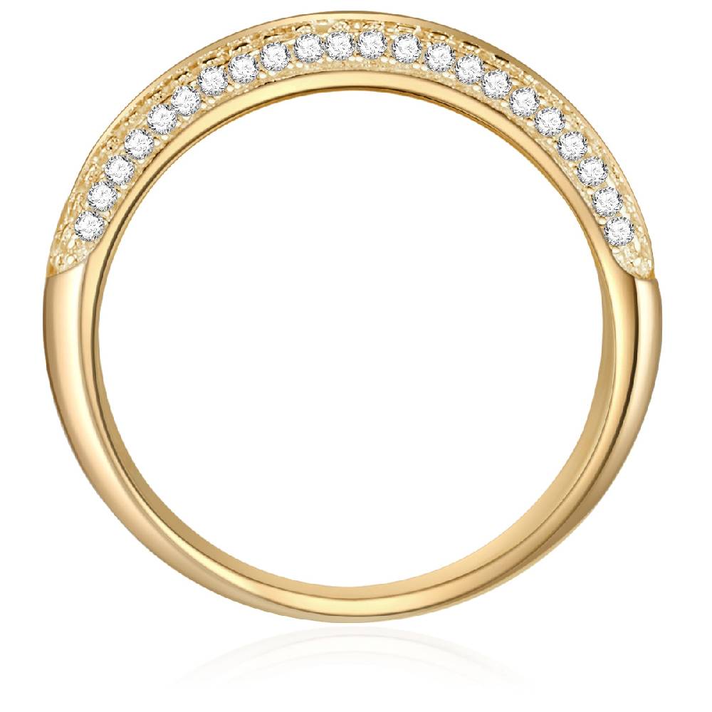 Rafaela Donata Ring Sterling Silber gelbgold Zirkonia weiß Verkauf