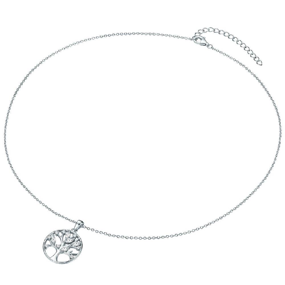 Rafaela Donata Kette mit Anhänger Sterling Silber Zirkonia weiß Weihnachtsangebot