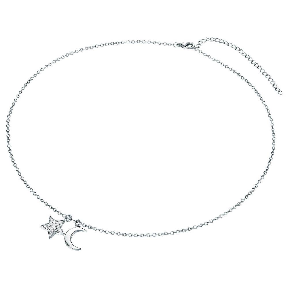 Rafaela Donata Kette mit Anhänger Sterling Silber verziert mit Kristallen von Swarovski® weiß Bestseller