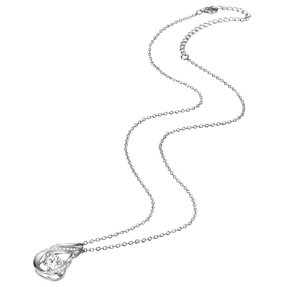 Rafaela Donata Kette mit Anhänger Sterling Silber Zirkonia weiß Tiefpreis