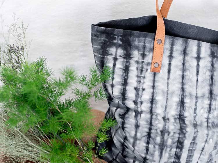 Renna Deluxe Shibori Shopper blau Exklusivangebot