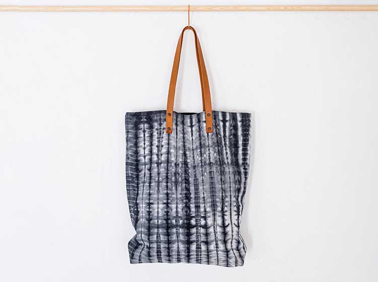 Renna Deluxe Shibori Shopper blau Exklusivangebot