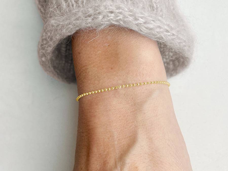 Renna Deluxe Kugel Armband GOLD Preisnachlass