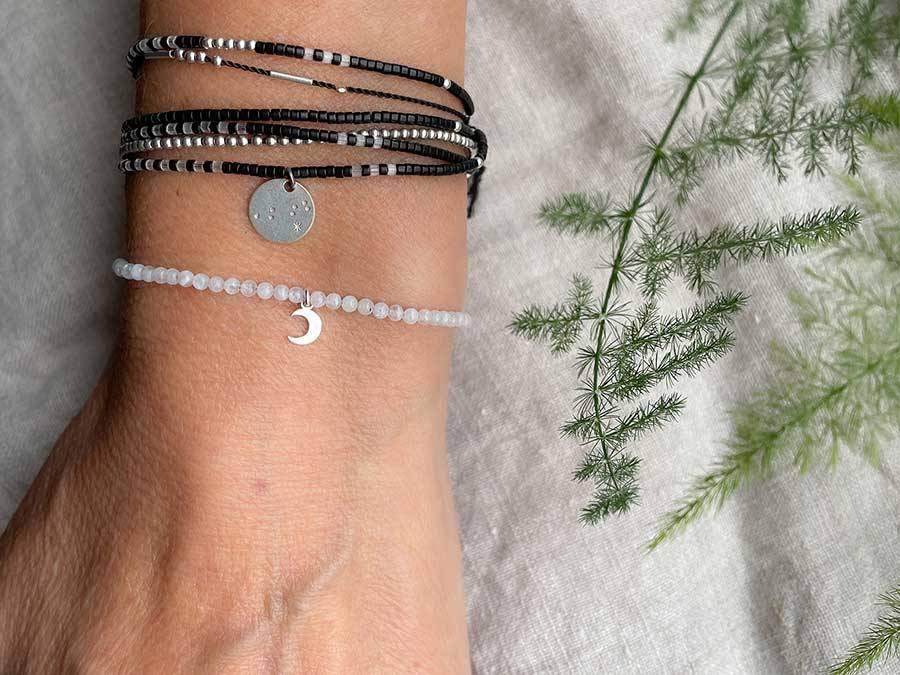 Renna Deluxe MOND Armband gold mit Mondstein Weihnachtsangebot