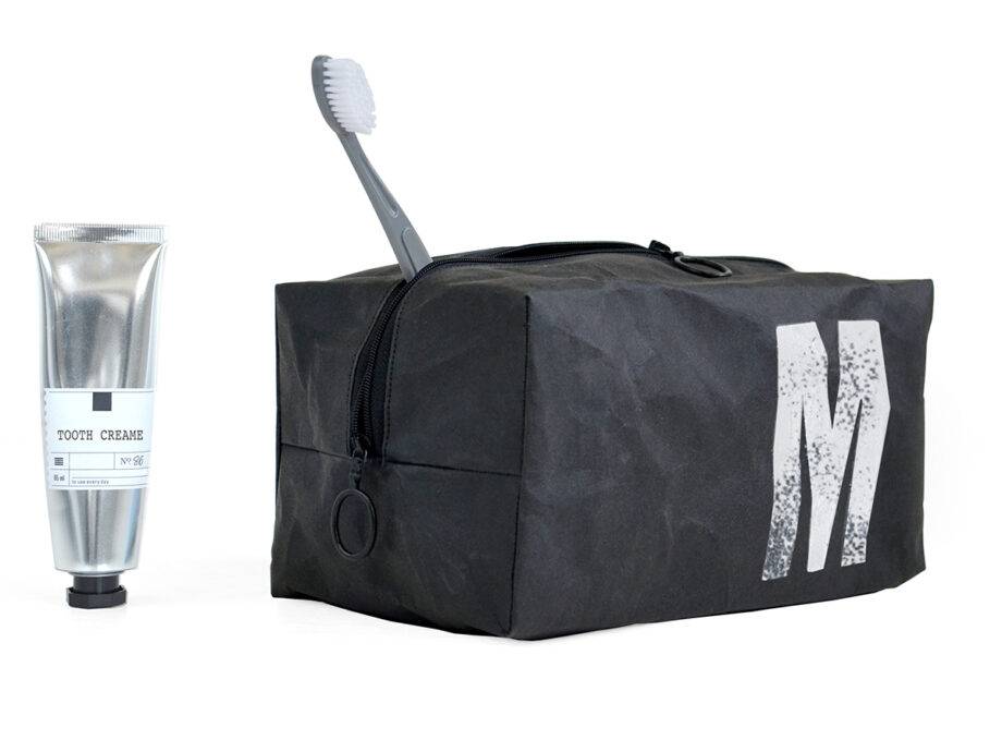 Renna Deluxe Waschtasche für den Mann, mit Monogramm Letzte 3 Tage