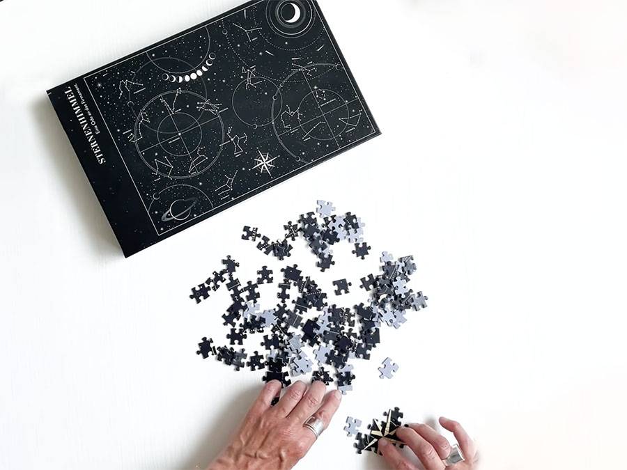 Renna Deluxe STERNENHIMMEL 1000 Teile Puzzle Neueste Stile