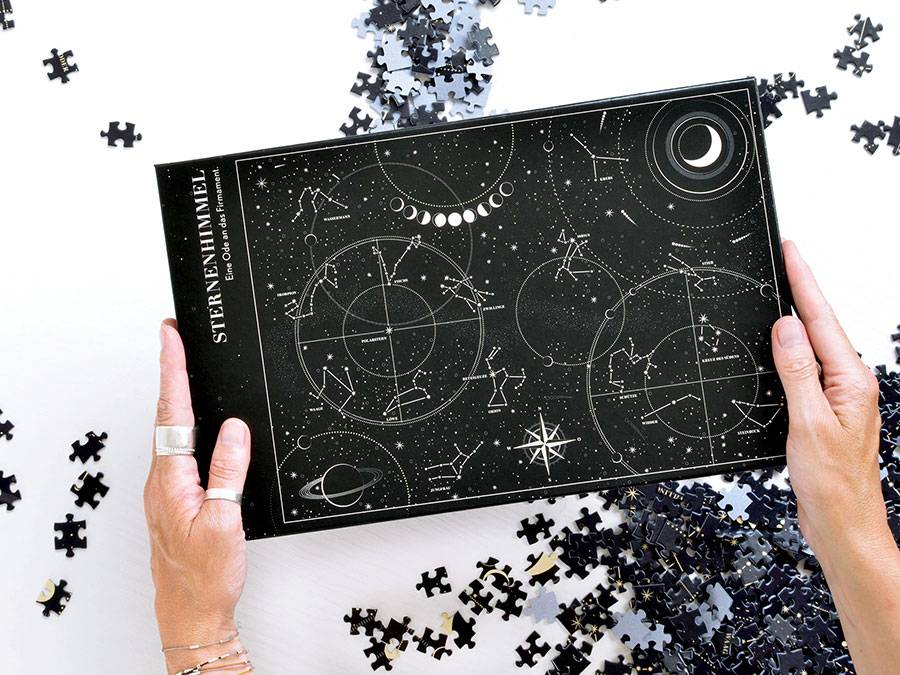 Renna Deluxe STERNENHIMMEL 1000 Teile Puzzle Neueste Stile