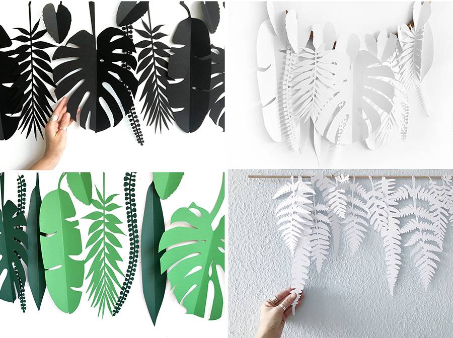 Renna Deluxe Monstera, Palme, TROPEN Wanddekoration Sonderangebot der Fabrik