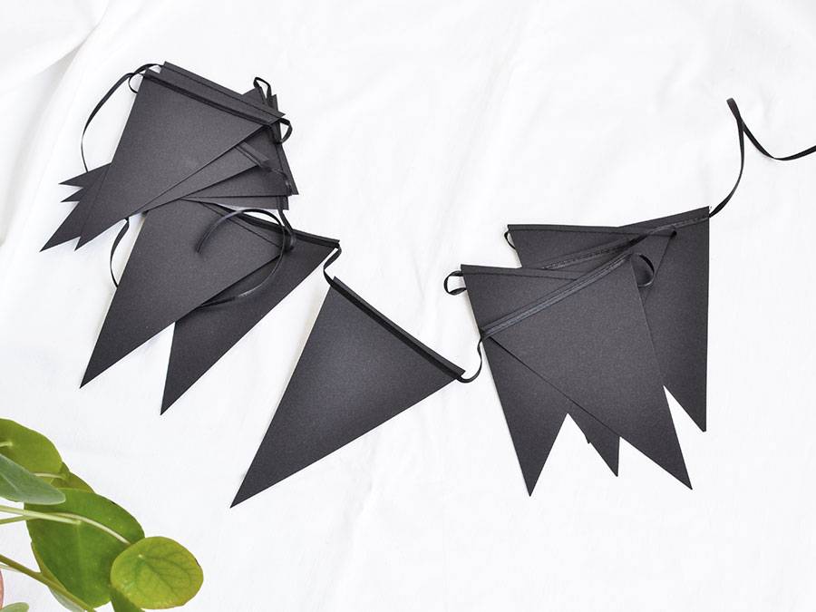 Renna Deluxe Wimpelkette schwarz Super Rabatt