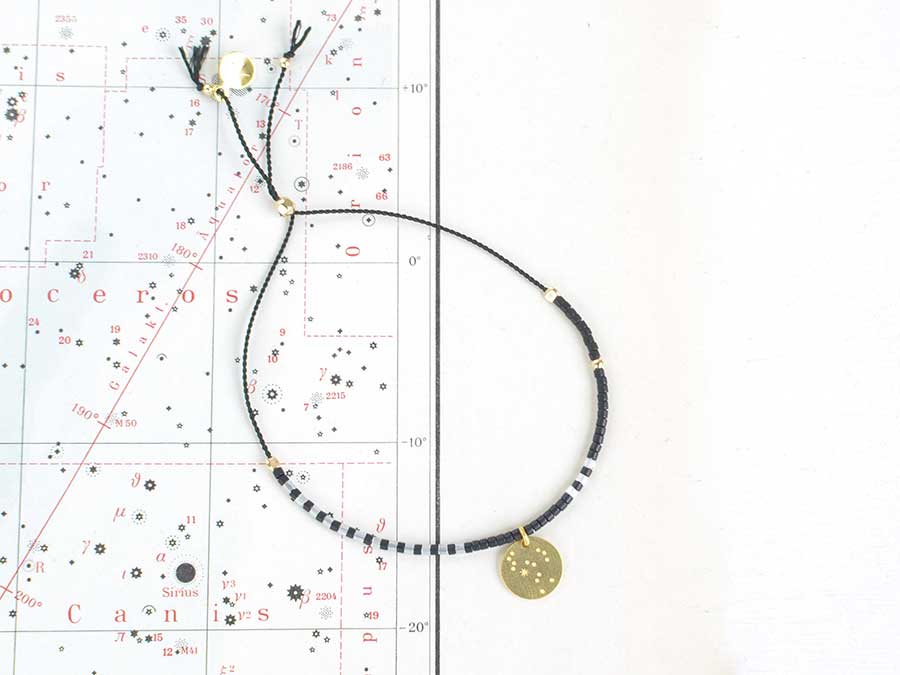 Renna Deluxe STERNZEICHEN Armband Gold 50% Rabatt für begrenzte Zeit