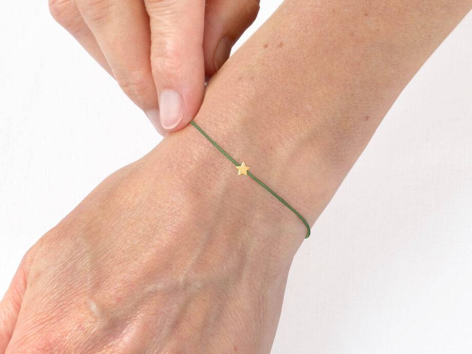 Renna Deluxe MAKE A WISH – STERN Armband in SILBER Rabatte dieses Monats