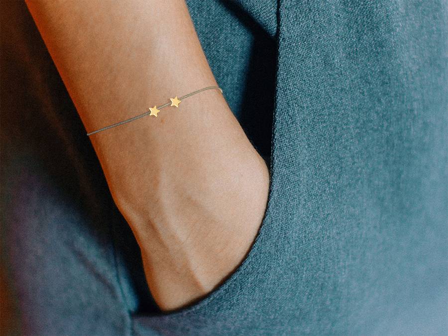 Renna Deluxe STERNENKIND Armband Gold Schlussverkauf