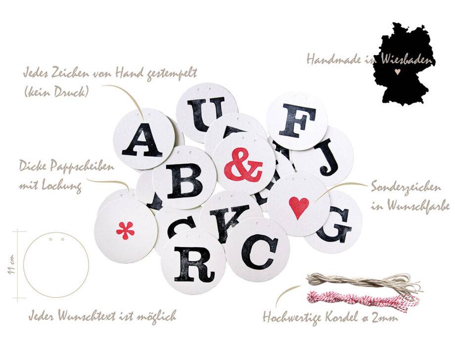 Renna Deluxe LOVE Girlande Fabrikpreis