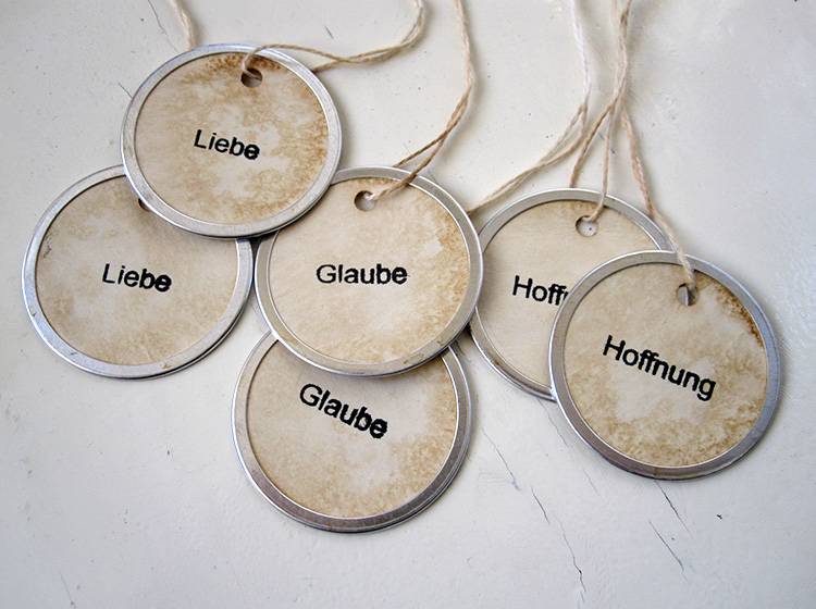 Renna Deluxe LIEBE GLAUBE HOFFNUNG 3er Set Osterangebot