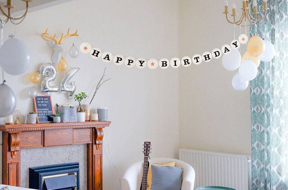 Renna Deluxe HAPPY BIRTHDAY Girlande Heißer Verkauf