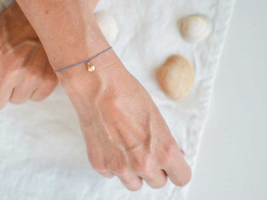 Renna Deluxe MUSCHEL Armband Gold Super Sparpreis