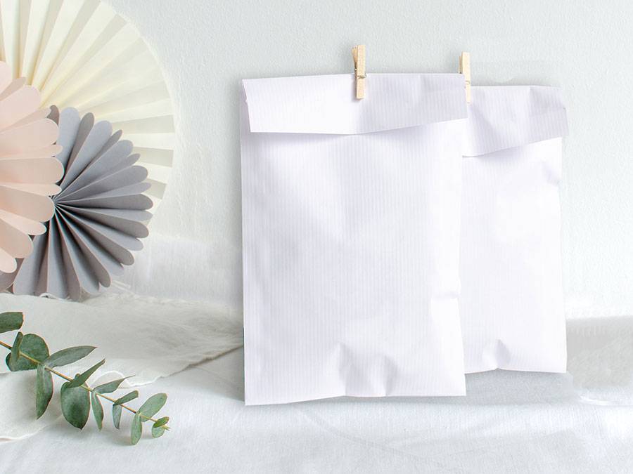 Renna Deluxe Papiertüten Schwarz Wochenangebot