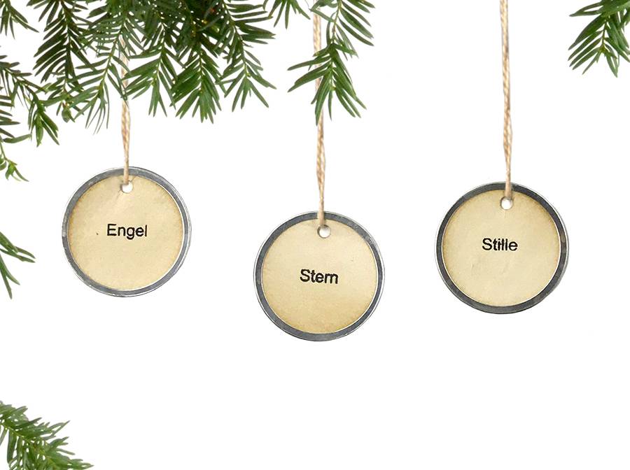 Renna Deluxe ENGEL STERN STILLE 3er Set Nur für heute