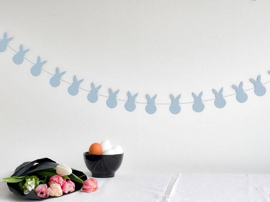 Renna Deluxe Hellblau Osterhase Anhänger Blitzverkäufe