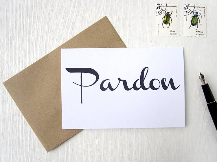 Renna Deluxe PARDON // Klappkarte Fabrikpreis