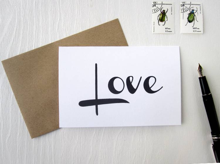 Renna Deluxe LOVE // Klappkarte Günstig kaufen
