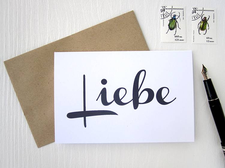 Renna Deluxe LIEBE // Klappkarte Großer Ausverkauf