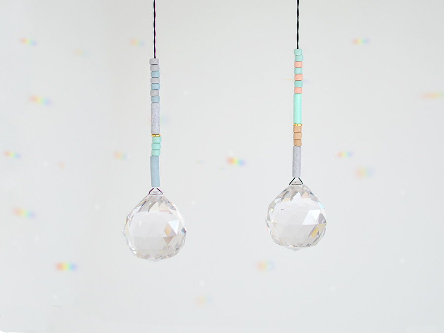 Renna Deluxe SUNCATCHER Beige Blau Korall Lagerräumung