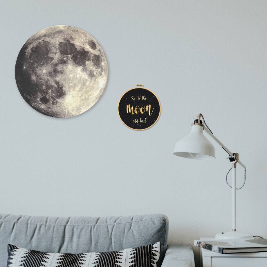 Renna Deluxe I love you to the moon and back! Gold Druck Letzte 2 Tage
