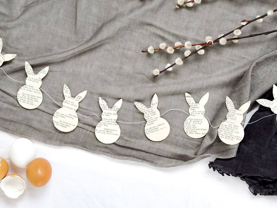 Renna Deluxe Anhänger Osterhase in Fraktur Sonderangebot der Fabrik