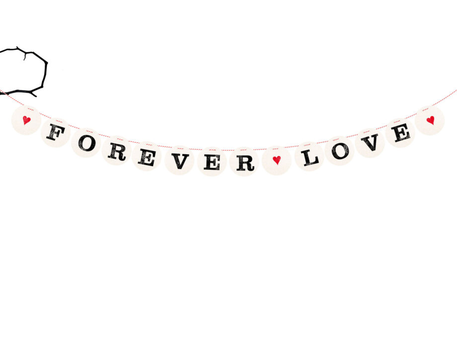 Renna Deluxe FOREVER LOVE Girlande Neueste Mode
