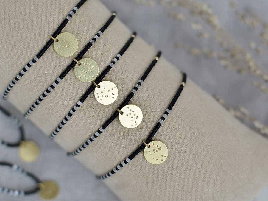 Renna Deluxe LÖWE Sternzeichen Armband Gold Bestseller