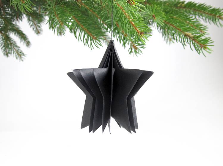 Renna Deluxe Weihnachtskarte mit Weihnachtsanhänger Stern Wochenangebot