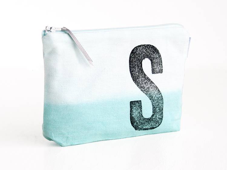Renna Deluxe Schminktasche MINT mit Monogramm personalisiert Meist gekauft