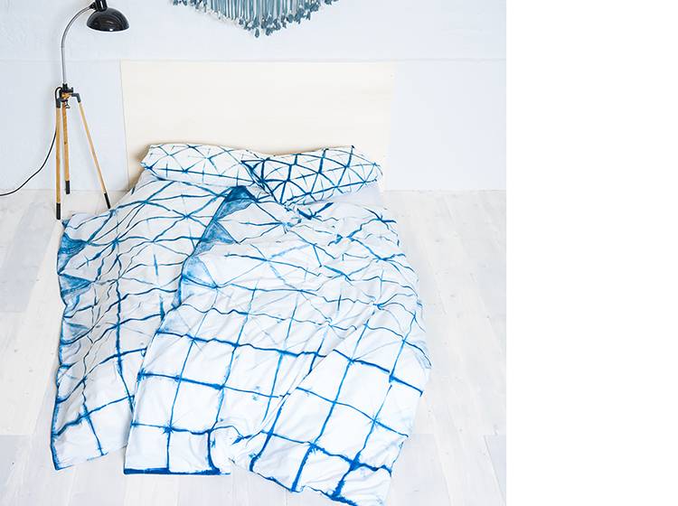 Renna Deluxe Shibori Bettwäsche handgefärbt Fabrikpreis