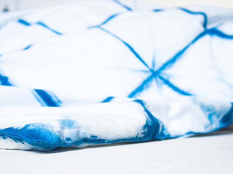 Renna Deluxe Shibori Bettwäsche handgefärbt Fabrikpreis