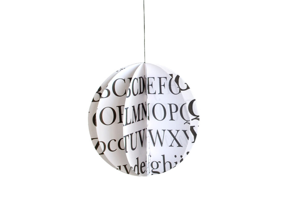 Renna Deluxe Frohe Weihnachtskarte mit Weihnachtskugel Fabrik Onlineshop