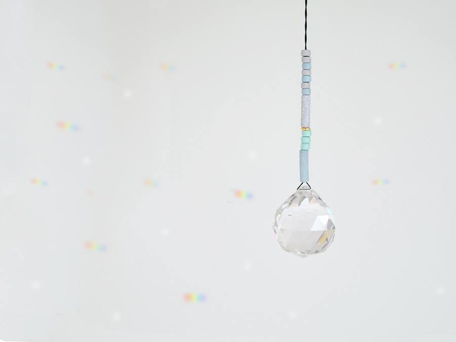 Renna Deluxe SUNCATCHER Blau Mint Grau Heißer Verkauf