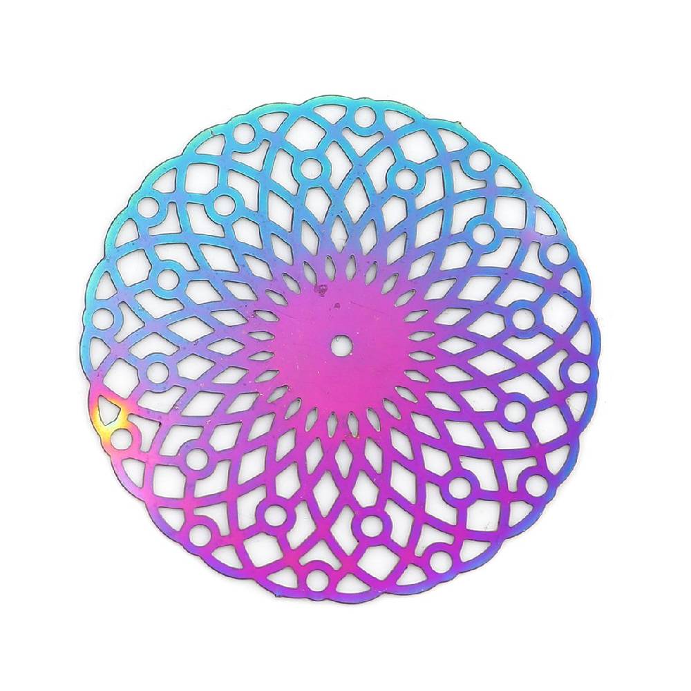 Sadingo Schmuckverbinder Mandala | 10 Stück, 31x30mm Outlet