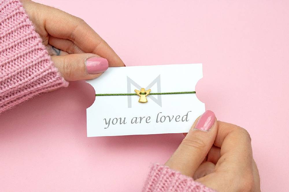 Sadingo Armband Geschenk für Mädchen, Schutzengel Bändchen Online Shopping