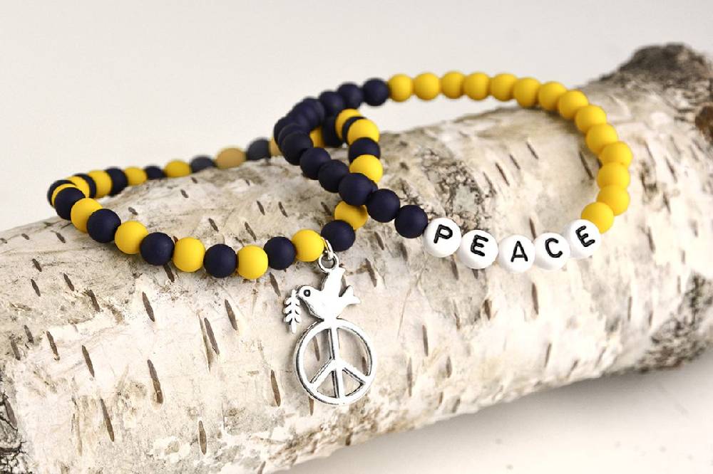 Sadingo Ukraine Armband | blau & gelb Exklusivangebot