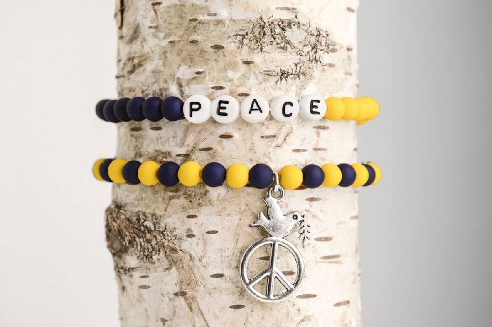 Sadingo Ukraine Armband | blau & gelb Exklusivangebot