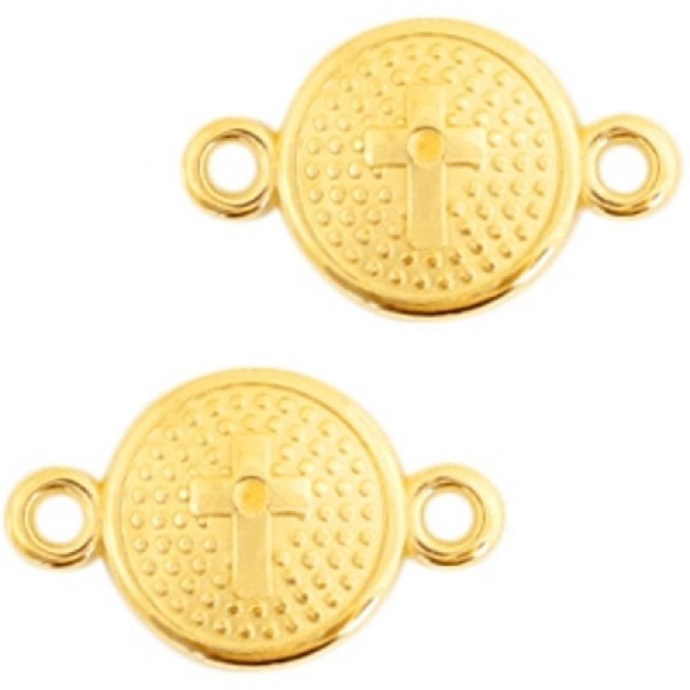 Sadingo Schmuckverbinder mit Kreuz, 20 x 14 mm Bis zu 65% Rabatt