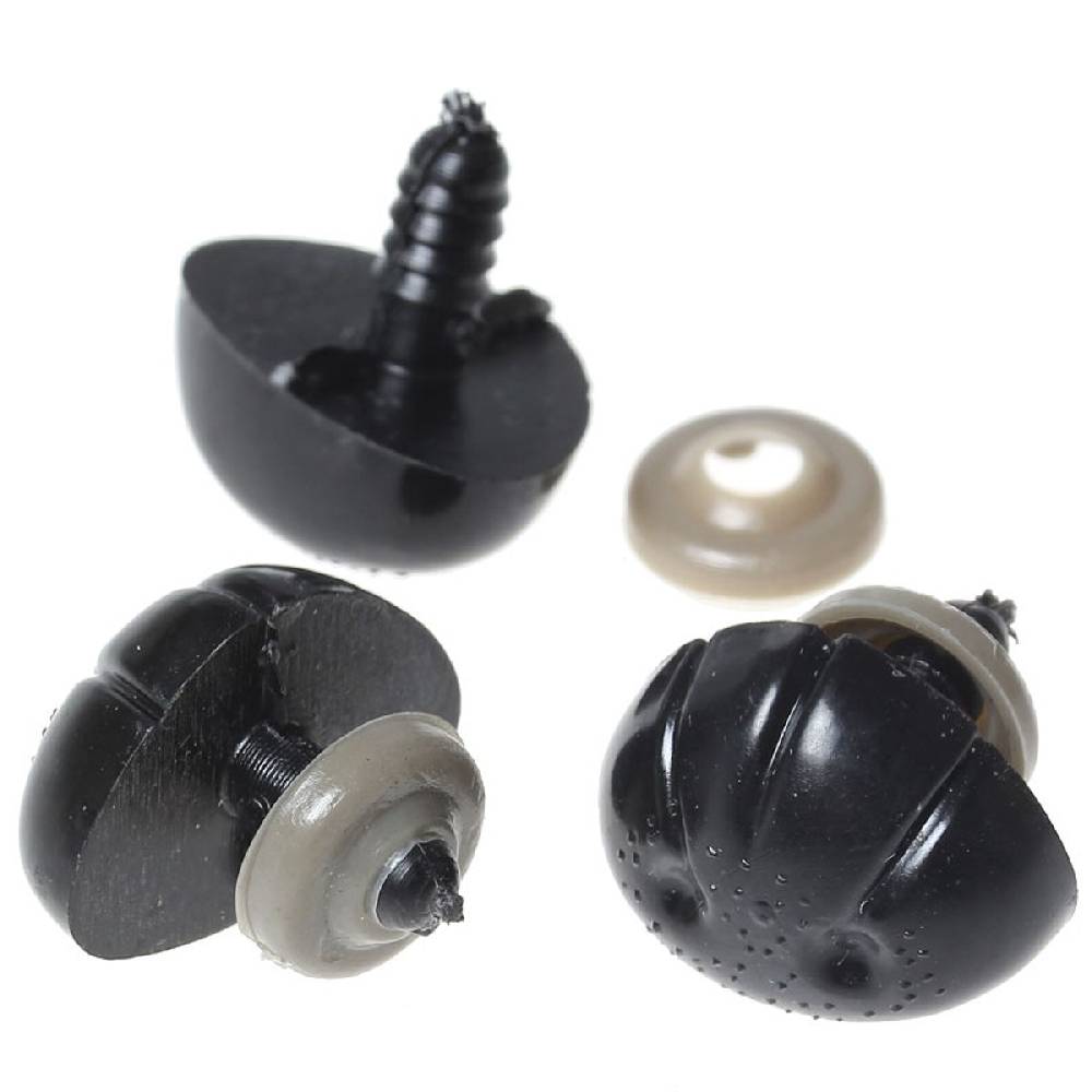 Sadingo Teddynasen Acryl, zum Basteln, 25 Stück 23 x 17 mm Black Friday Preise