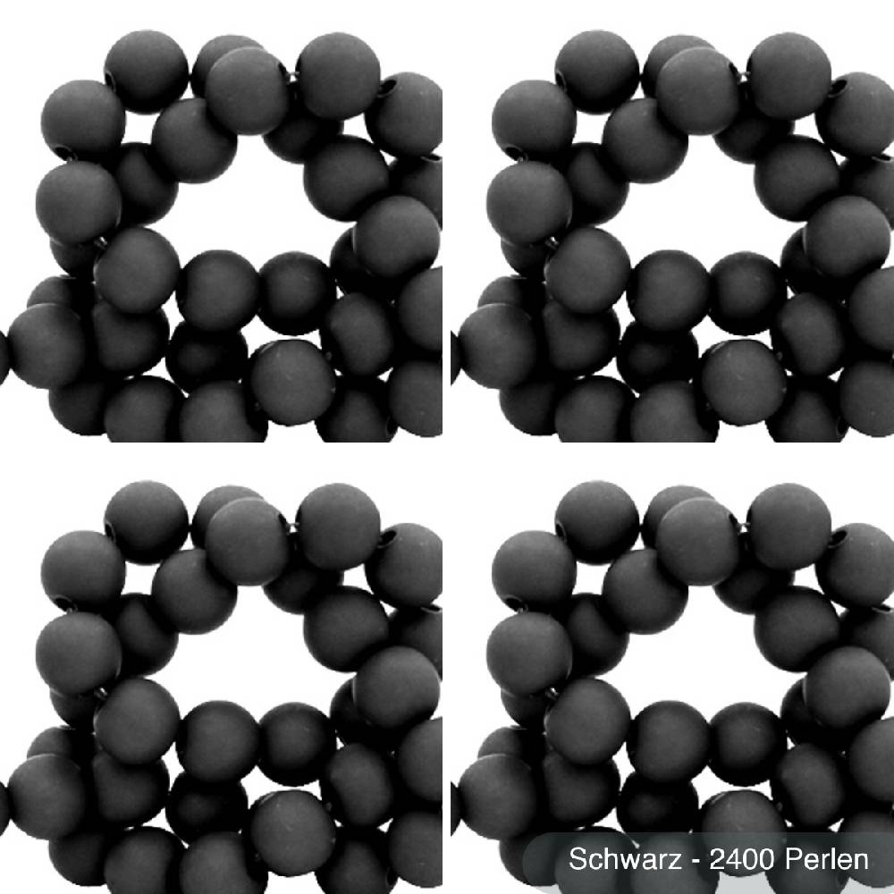 Sadingo Acrylperlen matt | 600-2400 Stück, 6mm Fabrikpreis
