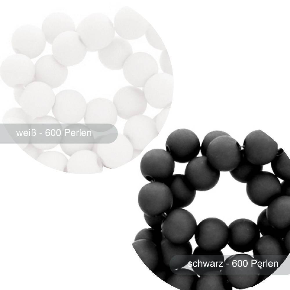 Sadingo Acrylperlen matt | 600 Stück, 6mm Günstig kaufen
