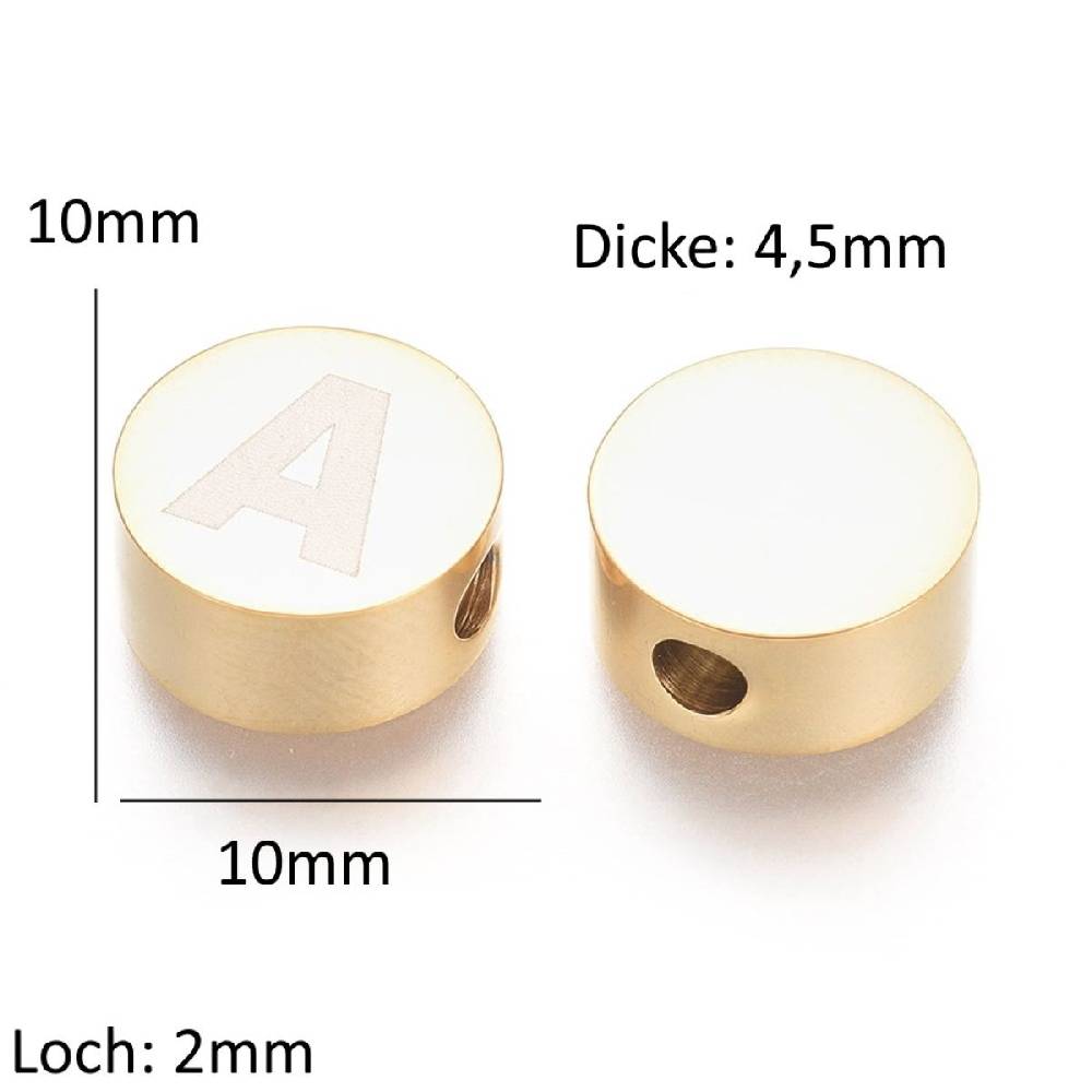 Sadingo Buchstabenperlen | 26 Stück, 10mm Online Shopping