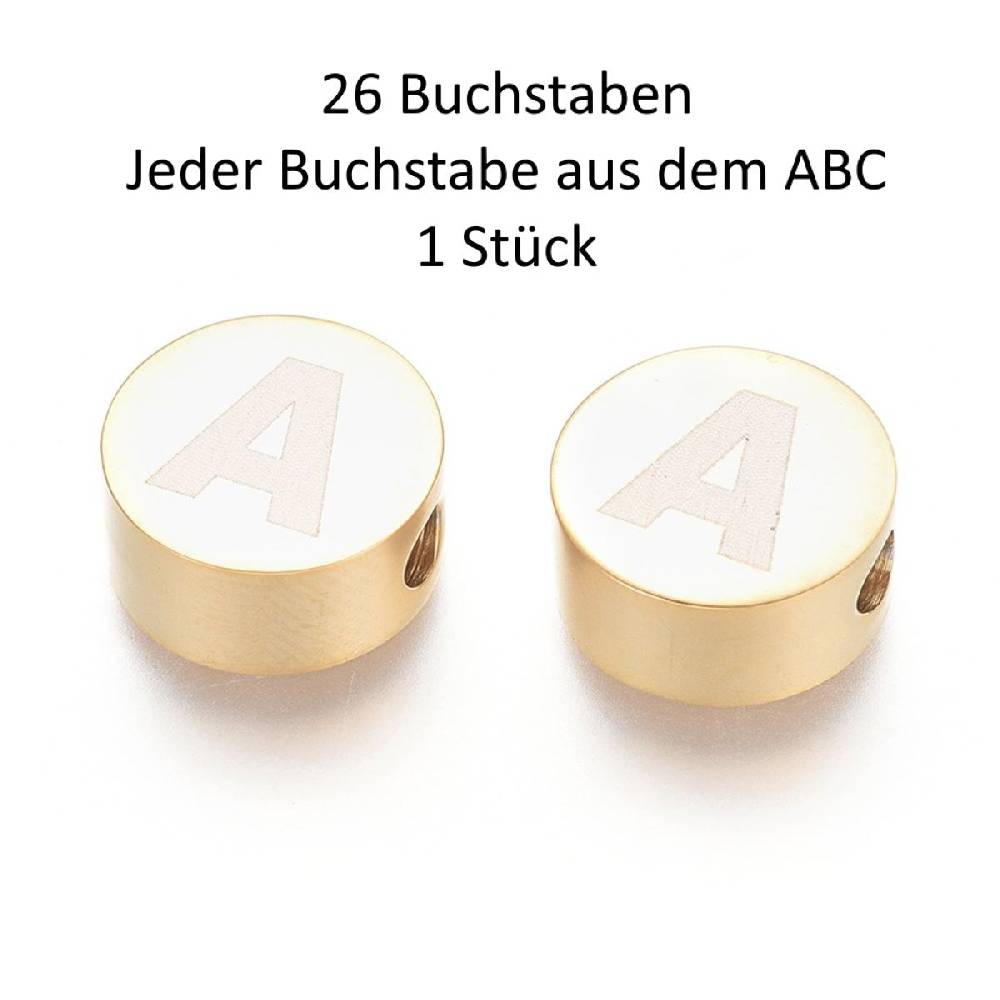 Sadingo Buchstabenperlen | 26 Stück, 10mm Online Shopping