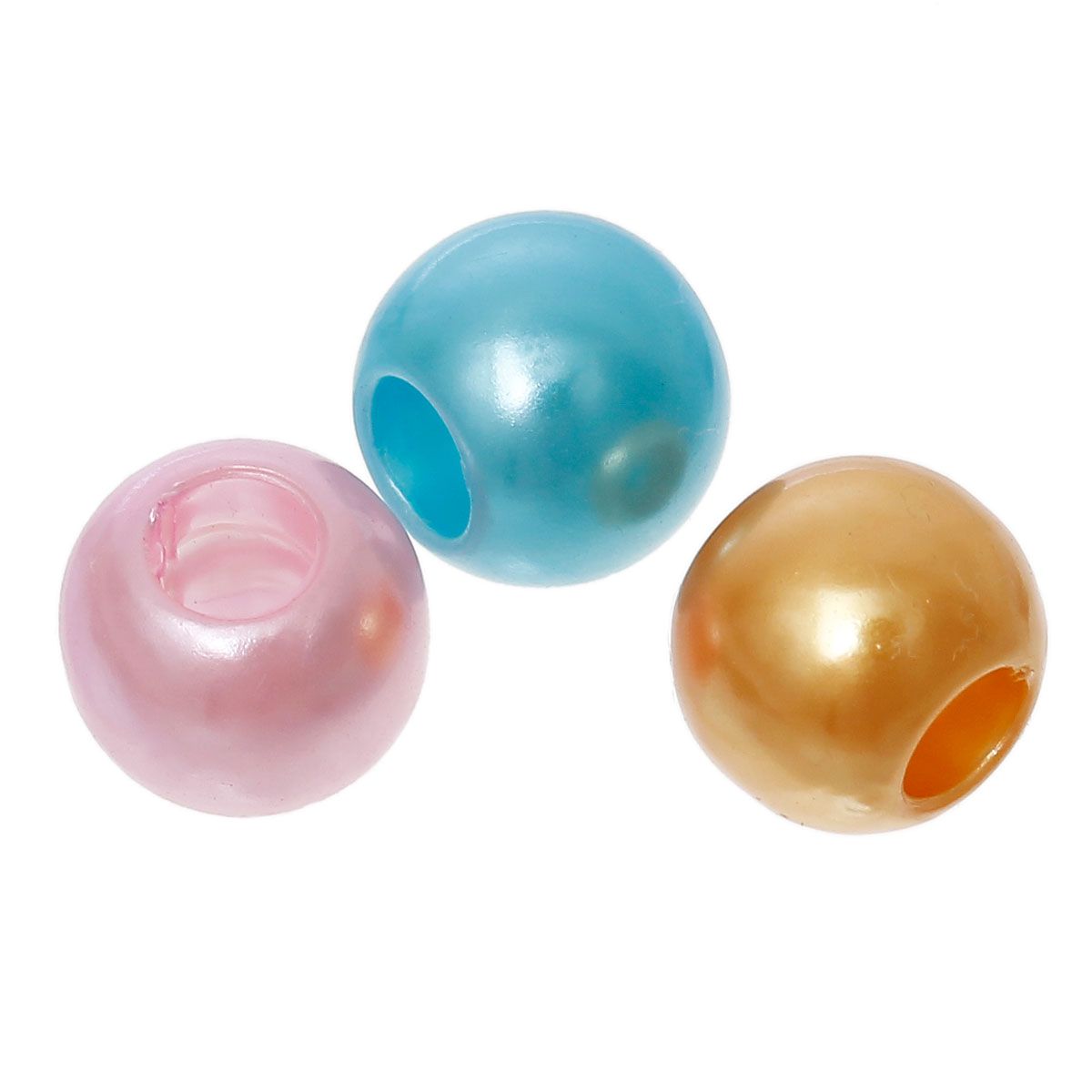 Sadingo Acrylperlen Bunt | 100 Stück, 12mm Muttertagsangebot