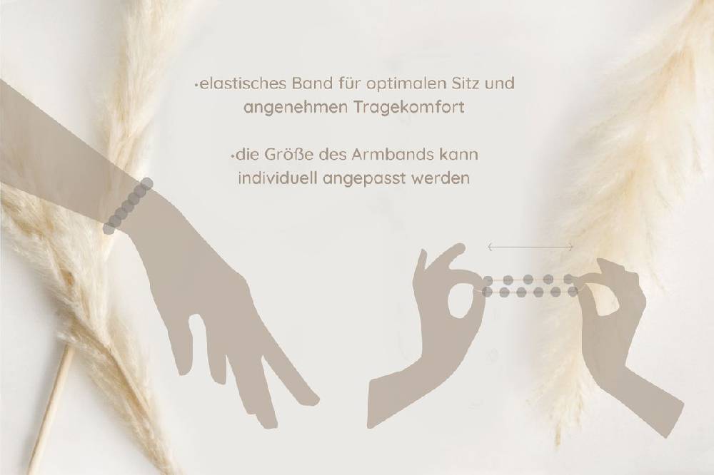 Sadingo Partnerarmband Set "SLEET" aus Jade Natursteinperlen Nur noch ein Tag übrig